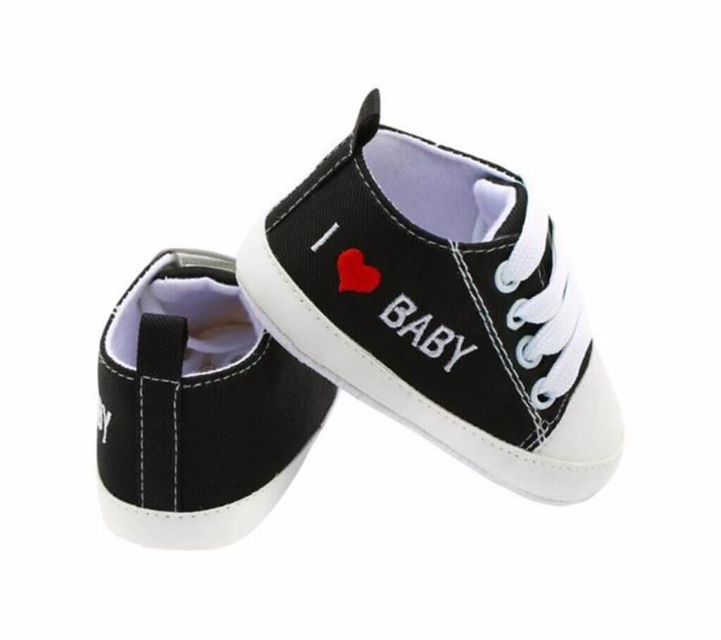Baby Boys Girls Canvas Shoes Walkers For (0-6 Months Baby)