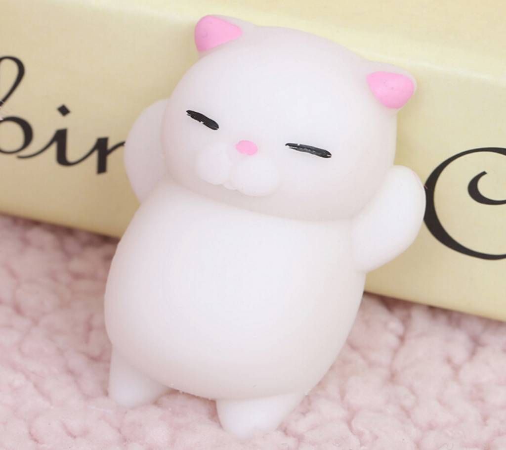 Squishy Cat Pink Ear 1 Piece