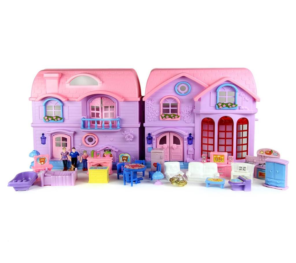 My Big Happy Family Pink Beauty House
