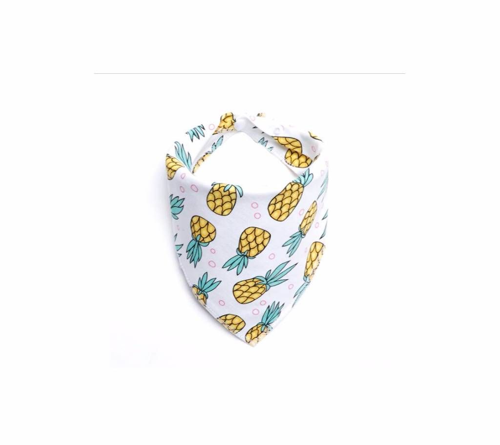 Cotton Triangle Baby Bibs