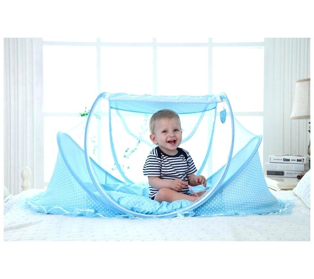 Baby Travel Bed, Portable Folding Baby Crib Mosquito Net