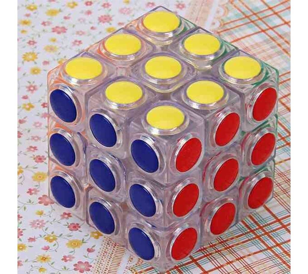 Dot Design Transparent 3x3 Magic Cube