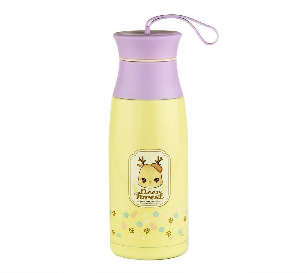 Deer Forest Brown  Flask