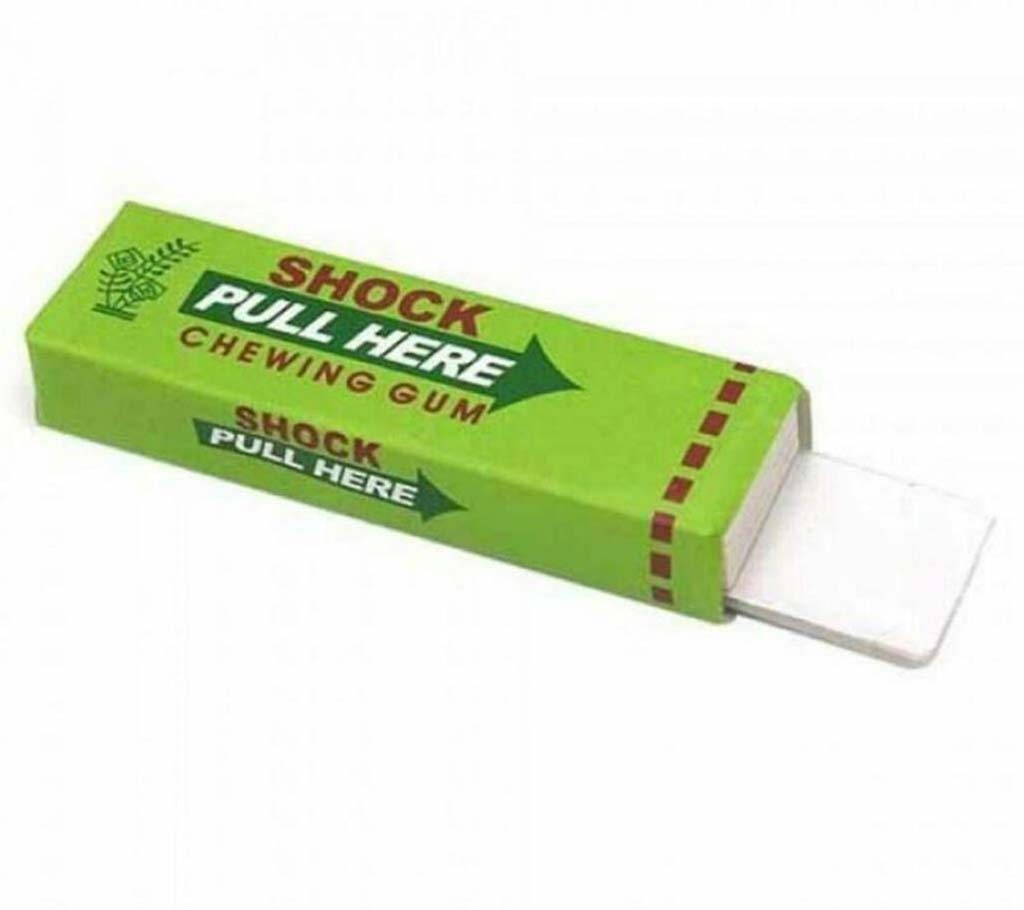 prank shocking chewing gum 