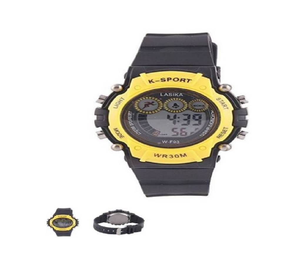 Digital watch for kids - Black