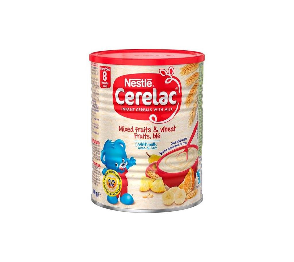 Nestle Cerelac Mixed Fruits & Wheat with Milk- 1kg- Switzerland