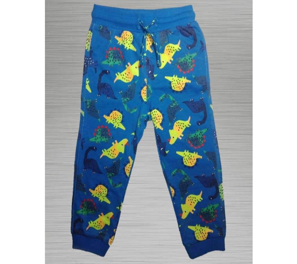 Baby Boys Girls Cotton Elastic Waist Pants Winter Solid Thicken Trousers Casual Sweatpants Bottoms