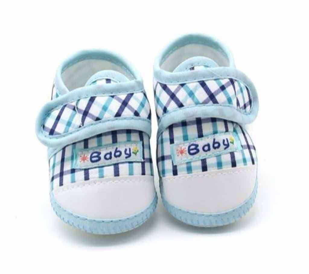 Soft Sole Cotton Newborn Shoes For Girl Boys (6-12 Months)