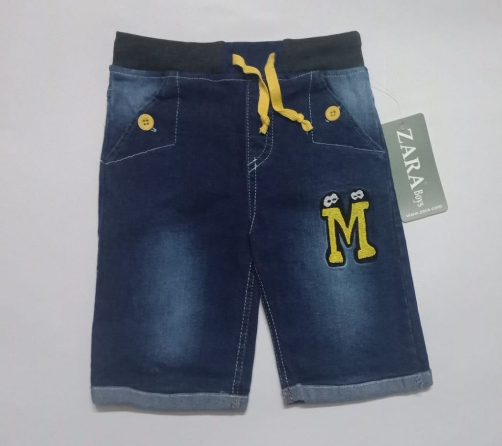 Boys Branded Denim/Jeans Half/Short Pant For 2-6 Years