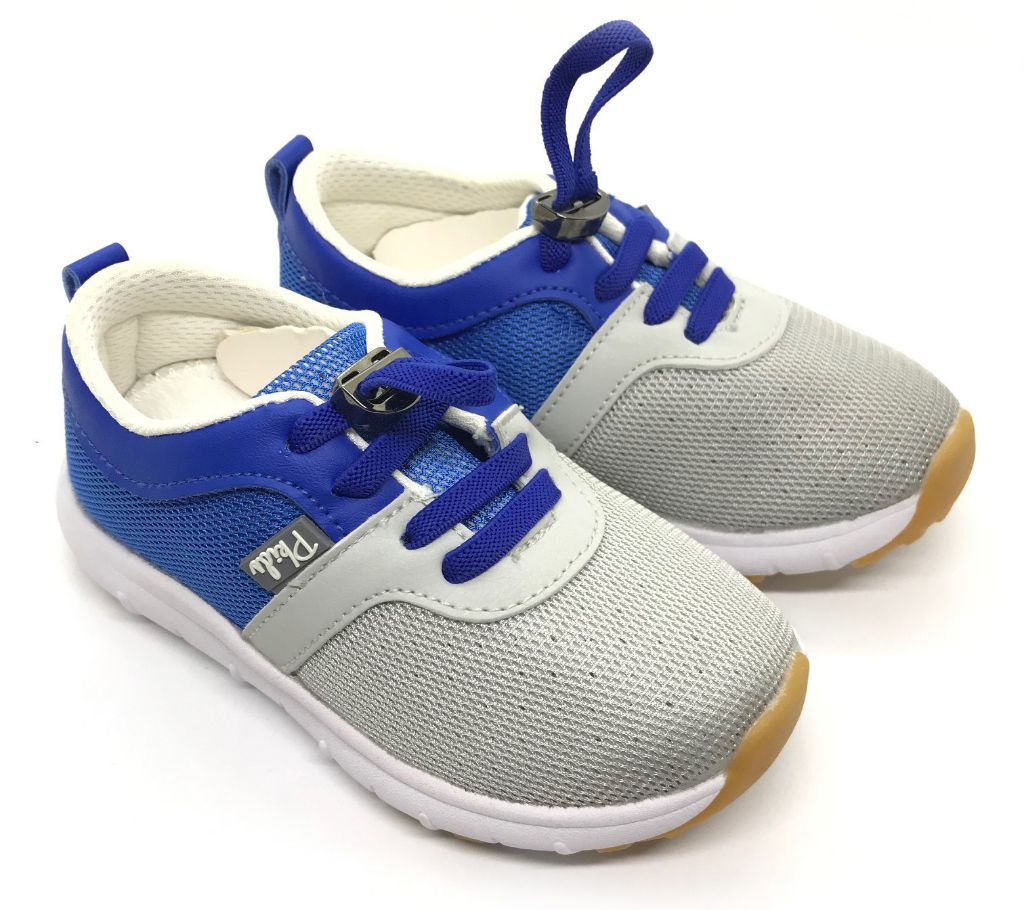 Boys Keds Shoes, Blue-Gray color, sizes 16 - 19