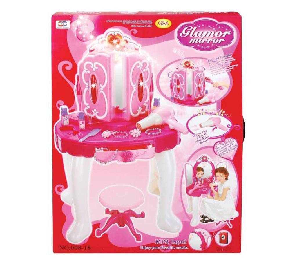 Baby Glamor Mirror Dressing Table