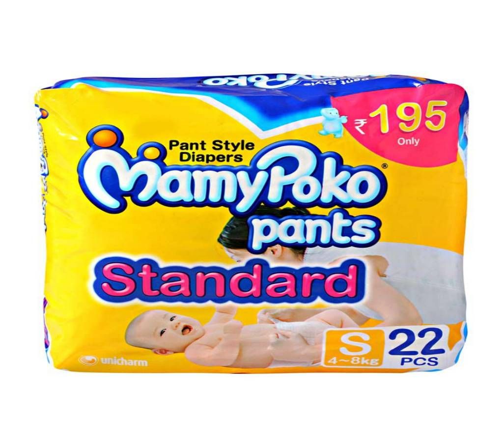 MAMYPOKO PANT DIAPER 22PCS Standard(4-8KG)