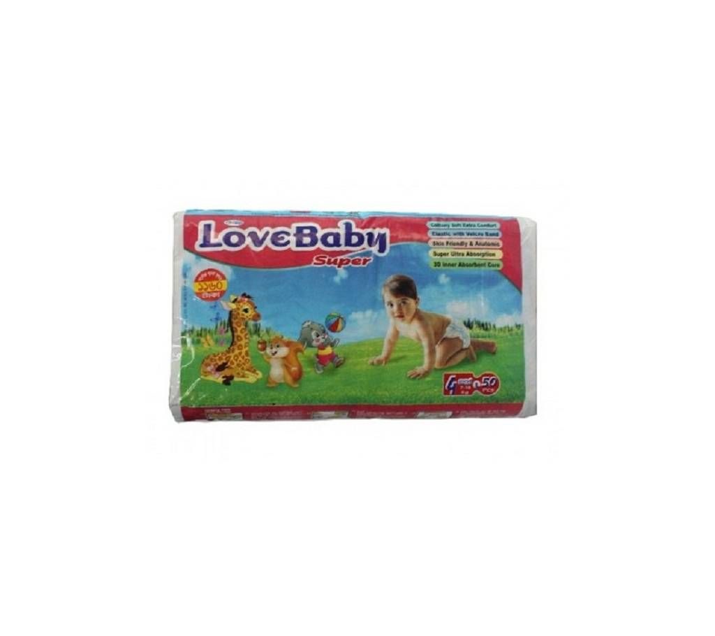 Love Baby Diaper Large [7-18kg] 50pcs Bangladesh
