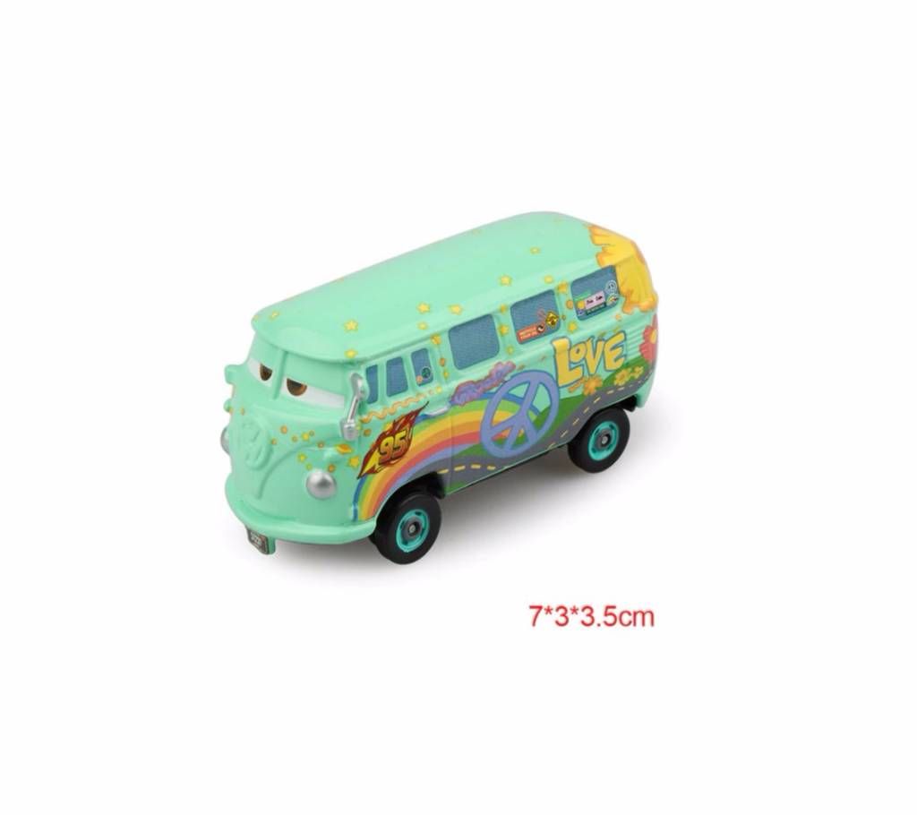 Disney Pixar Cars 2 Fillmore 1:55 Metal Diecast Vehicle