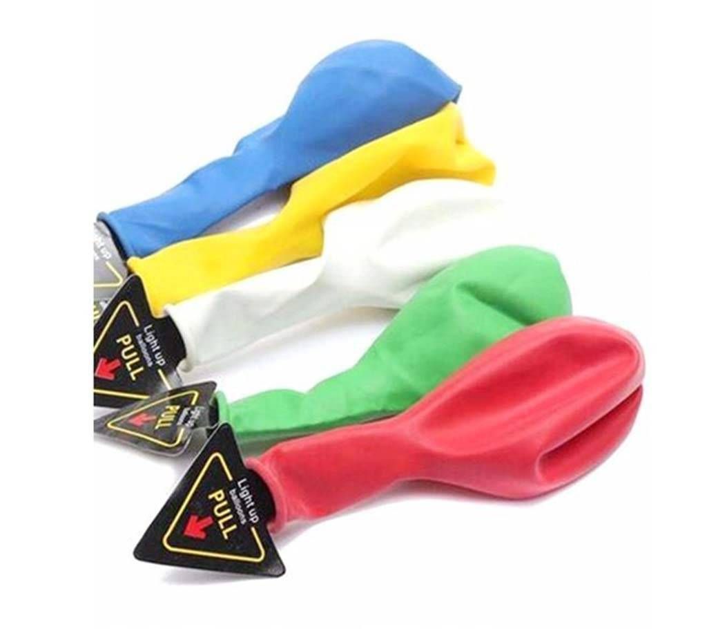 Color changing LED balloon 5pc