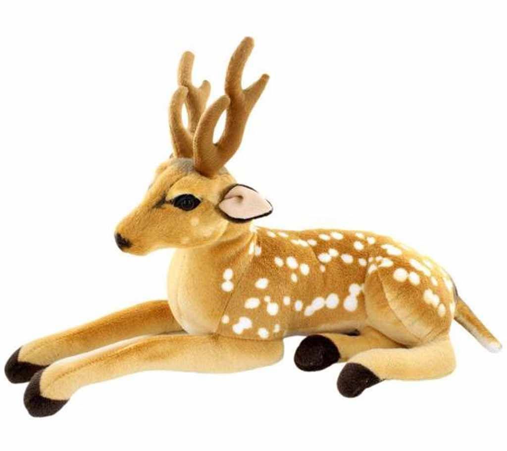 Deer Plush Toy Staffed Sika Deer Toy for Kids
