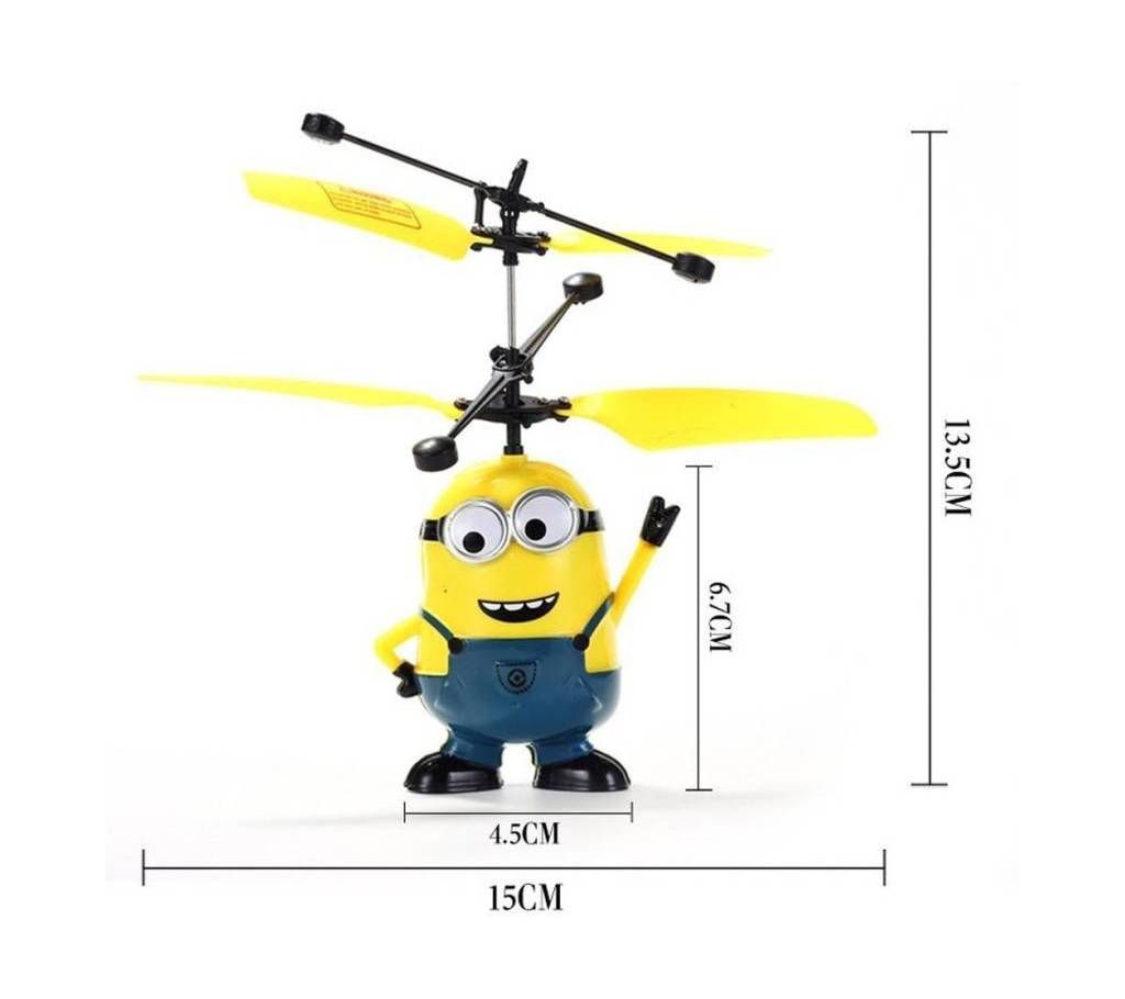 Despicable Me 3 Sensor Flying Minion Helicopter Toy
