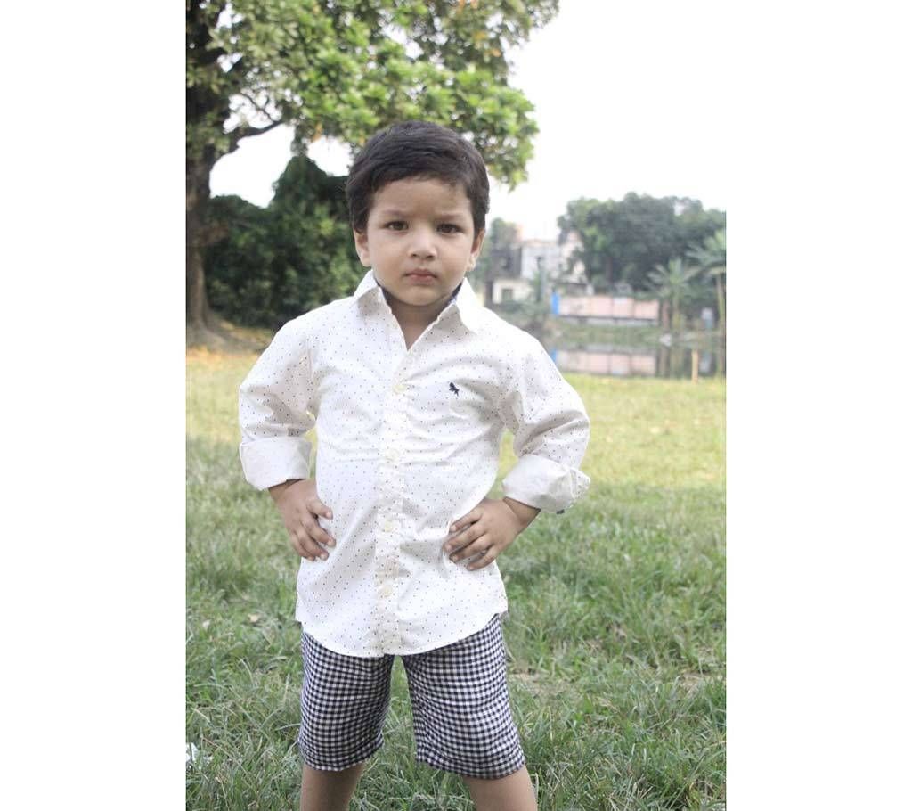 Baby Boy's Cotton Shirt