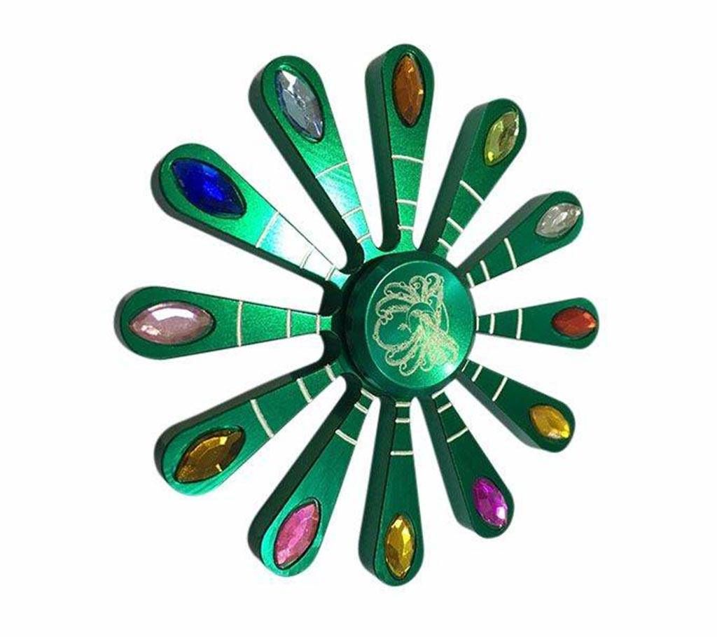 Premium Green Trippy Fidget Spinner