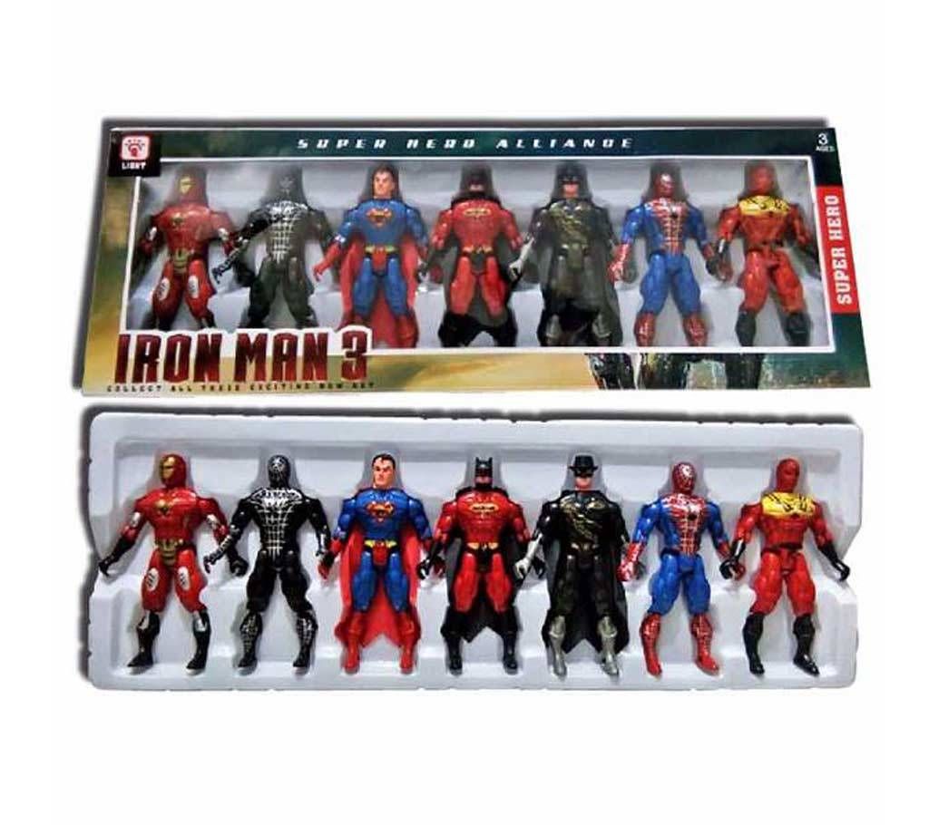 SUPER HERO FIGURE SET