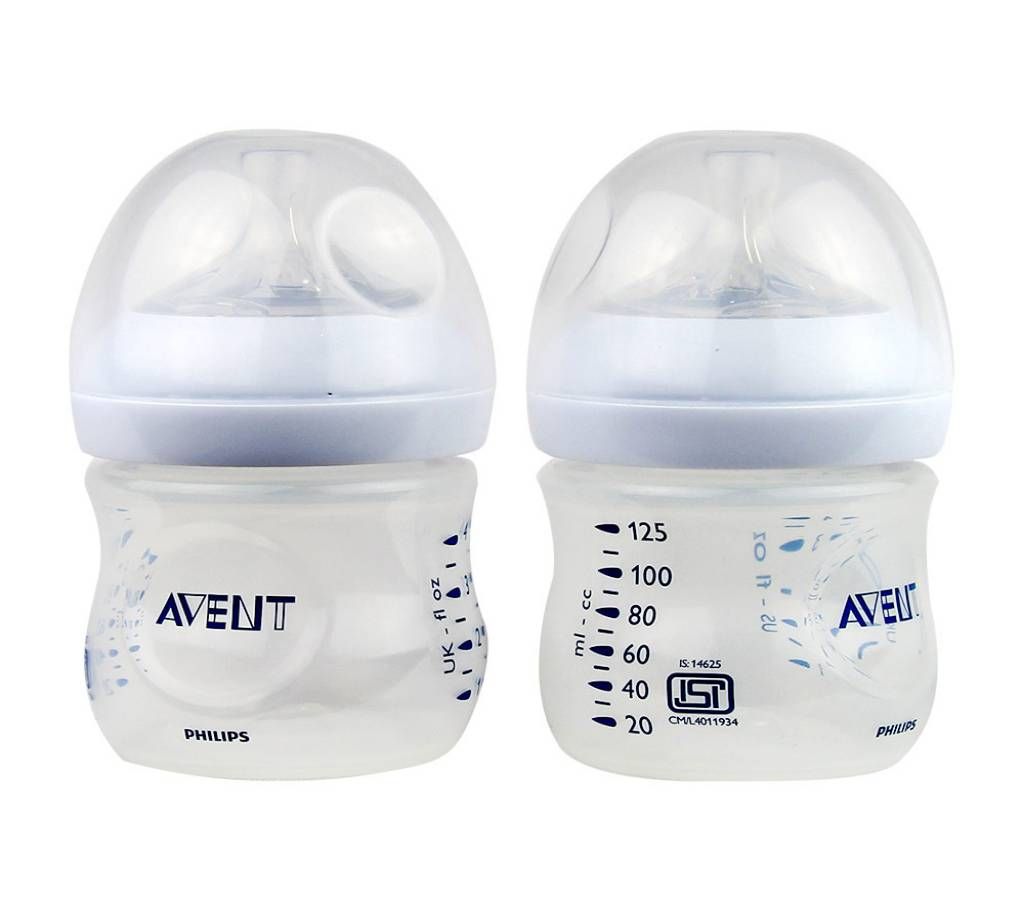 Philips Avent Natural 2 Feeding  Bottle 125 ml