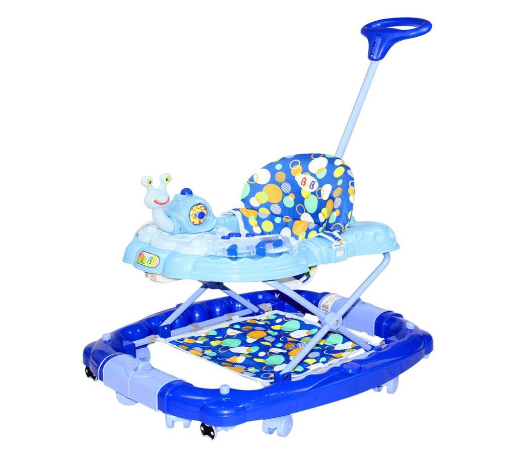 Blue Fish Walkers Rocking With Parent Handle