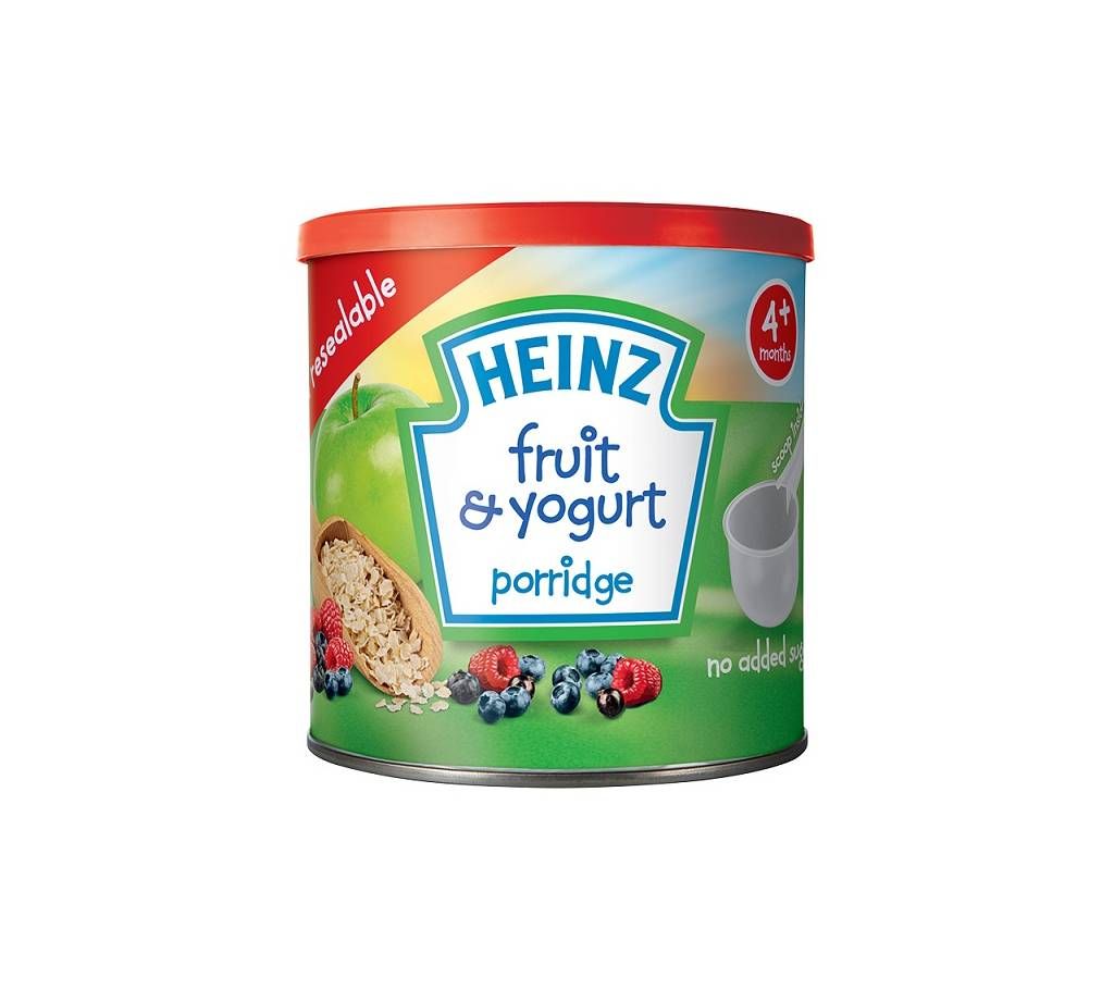 Heinz fruit and yogurt porridge 4+ 240g - UK