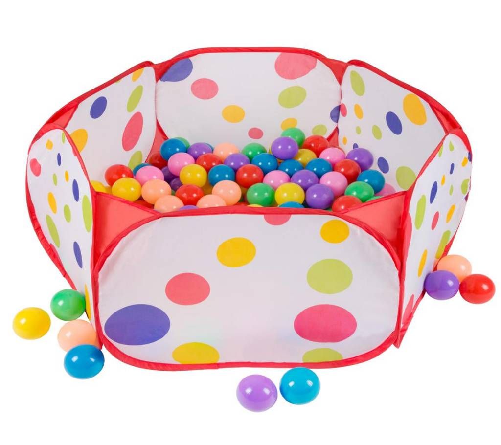 Foldable Baby Ball Pool Play House with 50 ball