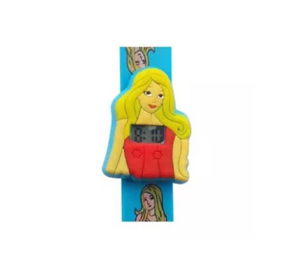 Barbie Girl Wrist Watch for Kids - Blue