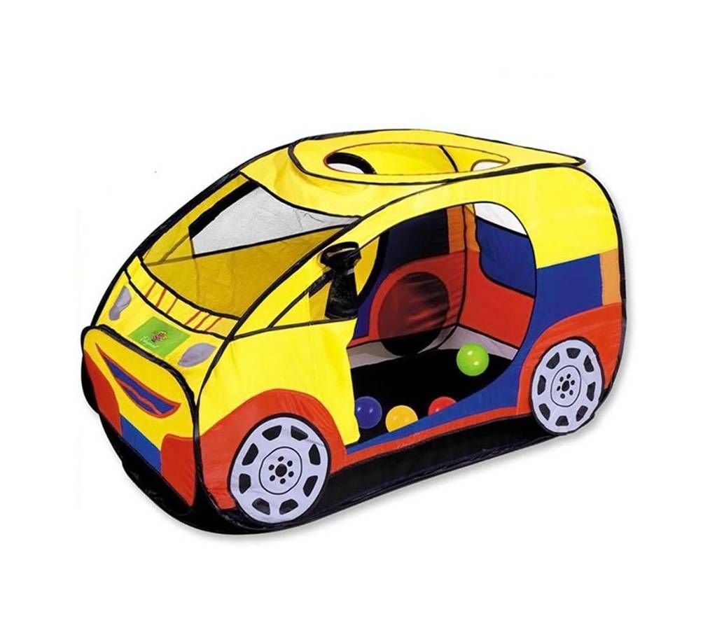 Car shape kids adventure big room indoor and outdoor kids game tent sea ball pool