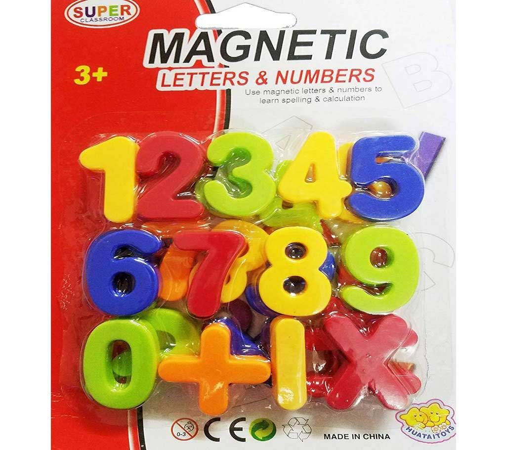 MAGNETIC NUMBER LEARNING TOY