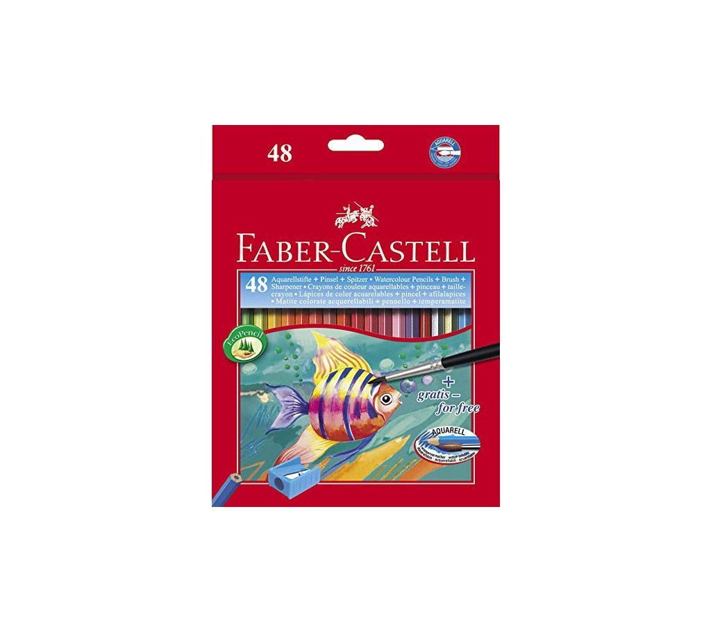 Faber-Castell Water Color Pencils - 48 Shades