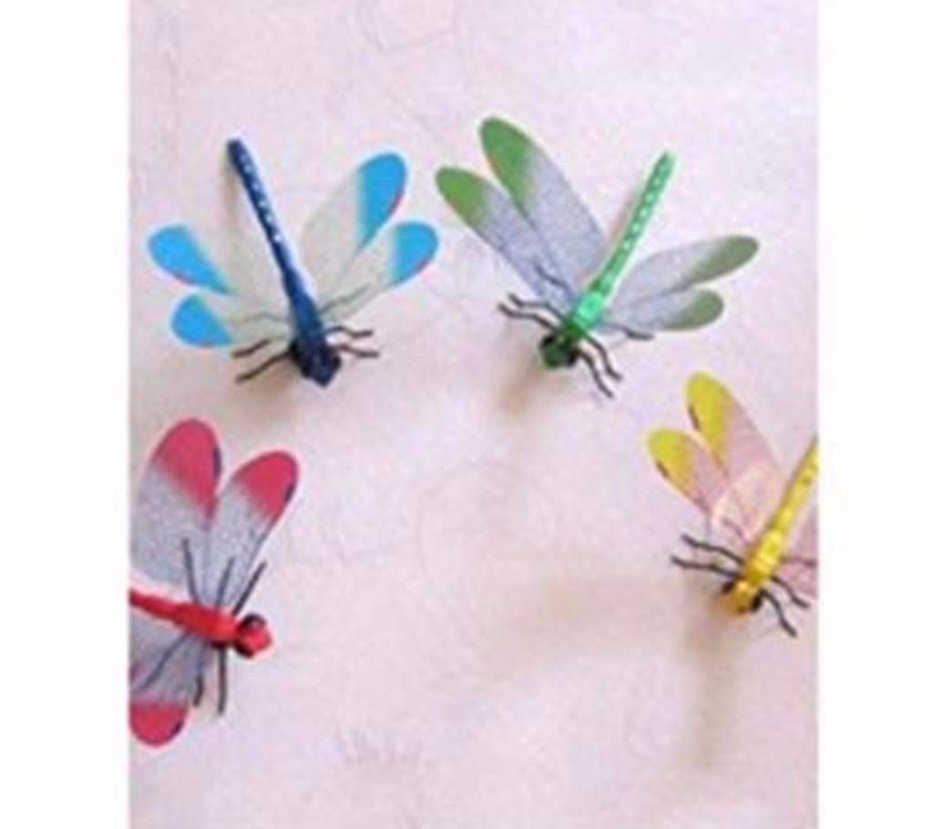 Simulation Decorative Dragonfly For Fridge