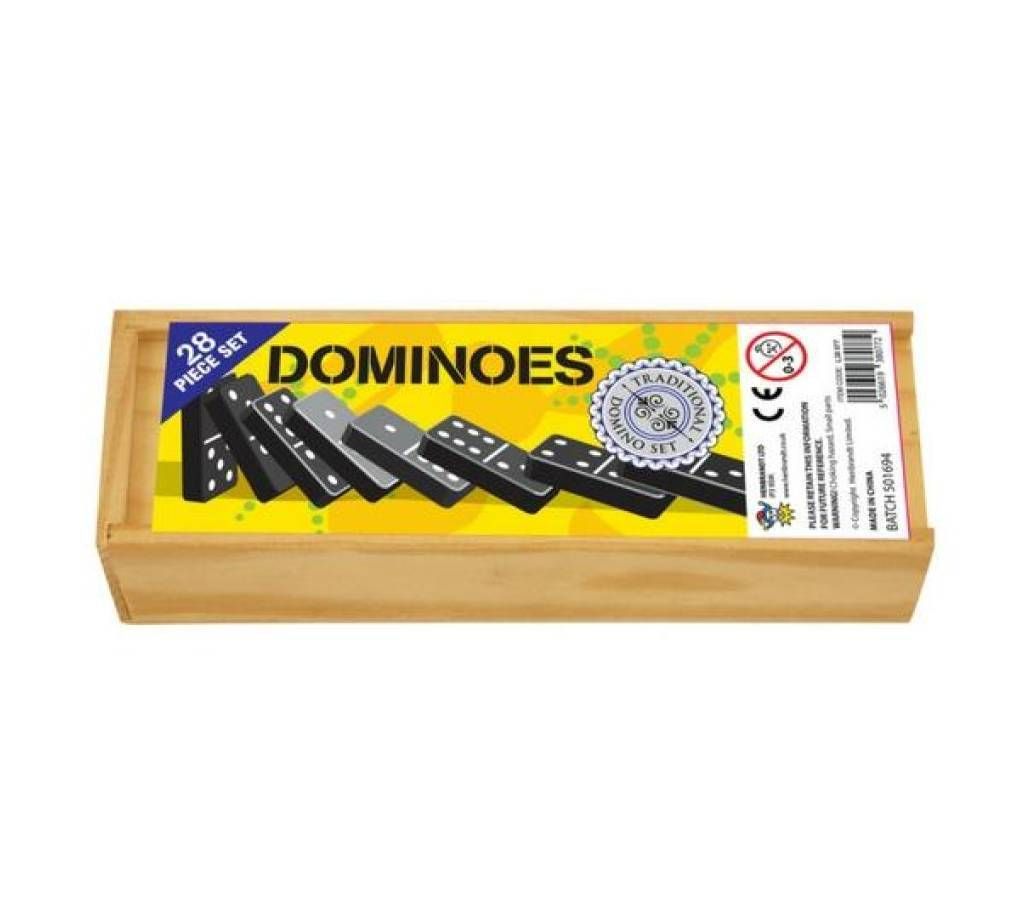Dominoes Game In Wooden Box