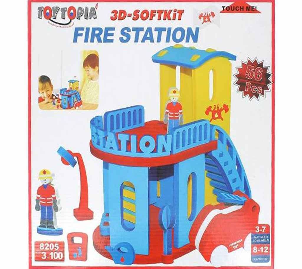 3D Soft kit Fire Station