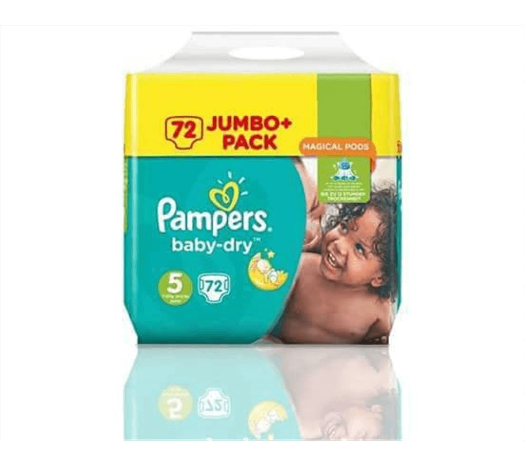 Pampers -05 Baby 11-16 kg (72 Jumbo Pack) Diaper