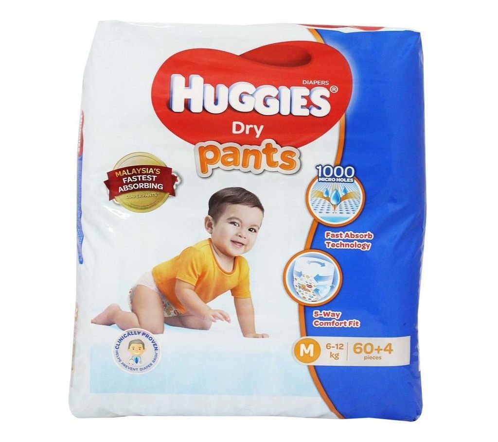 Baby Diapers HuGGIES Dry Pant Malaysia