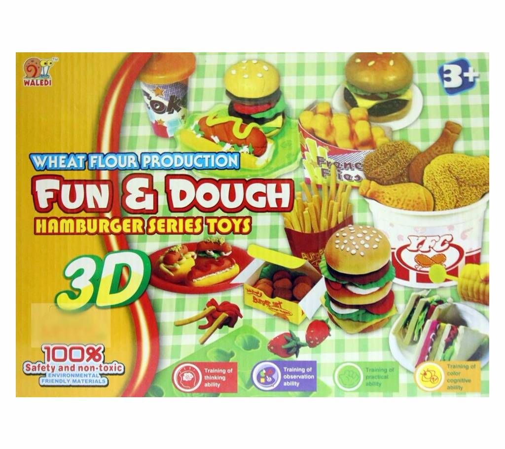 Hamburger Series Color Dough