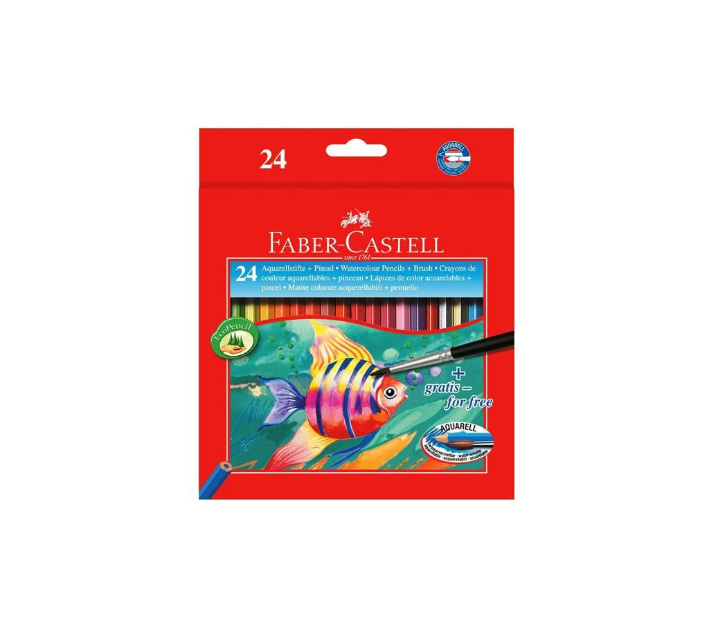Faber-Castell Water Color Pencils - 24 Shades