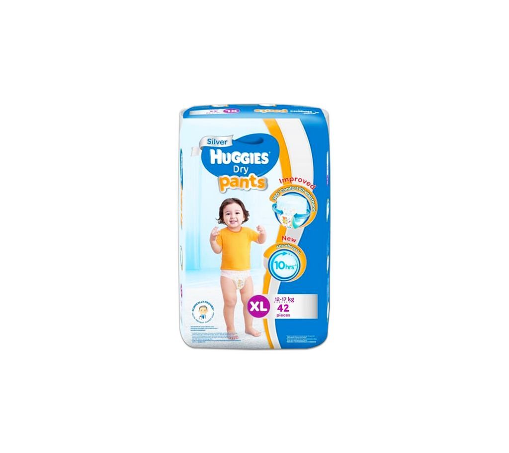 Huggies Dry Pants Baby Diaper Pant XL 12-17 kg