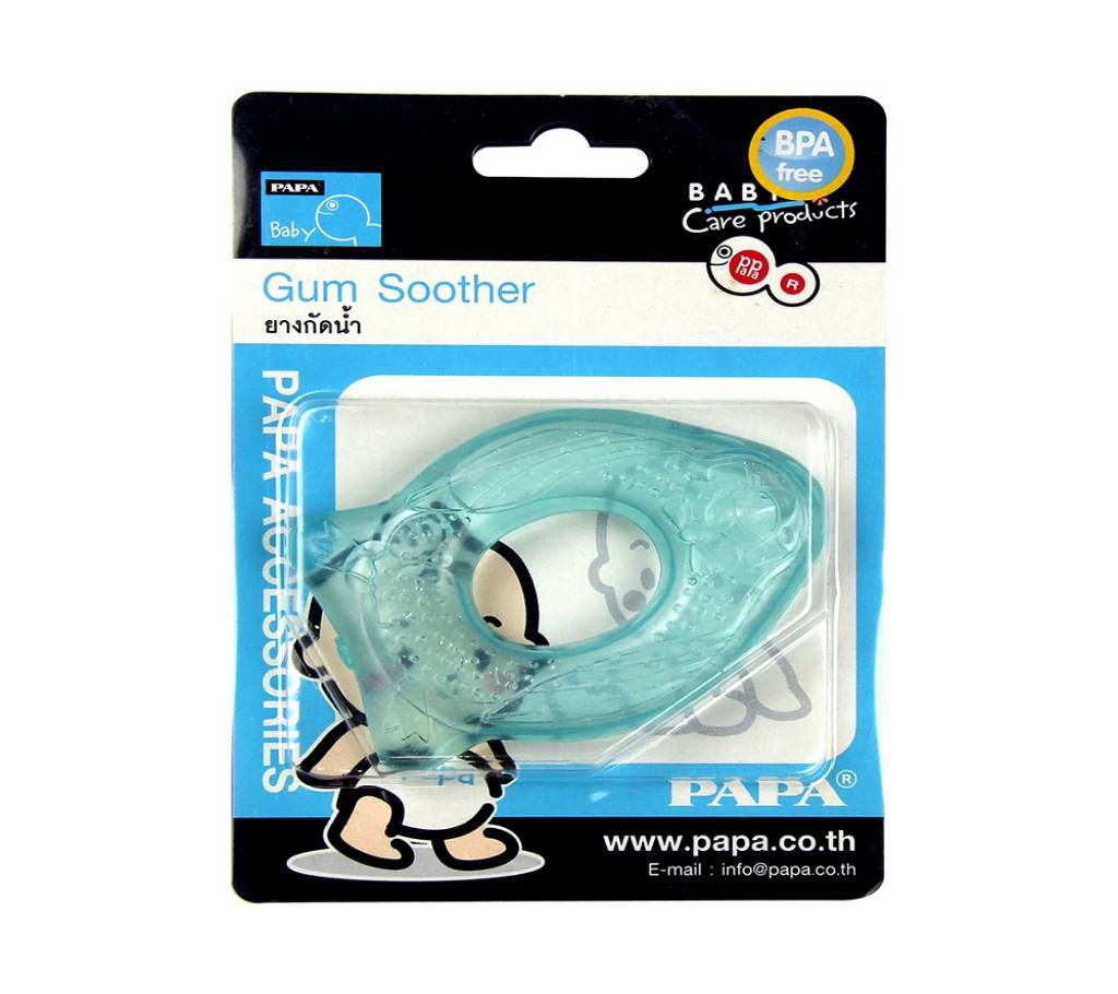 Papa Baby Sky Blue Fish Gum Shoother
