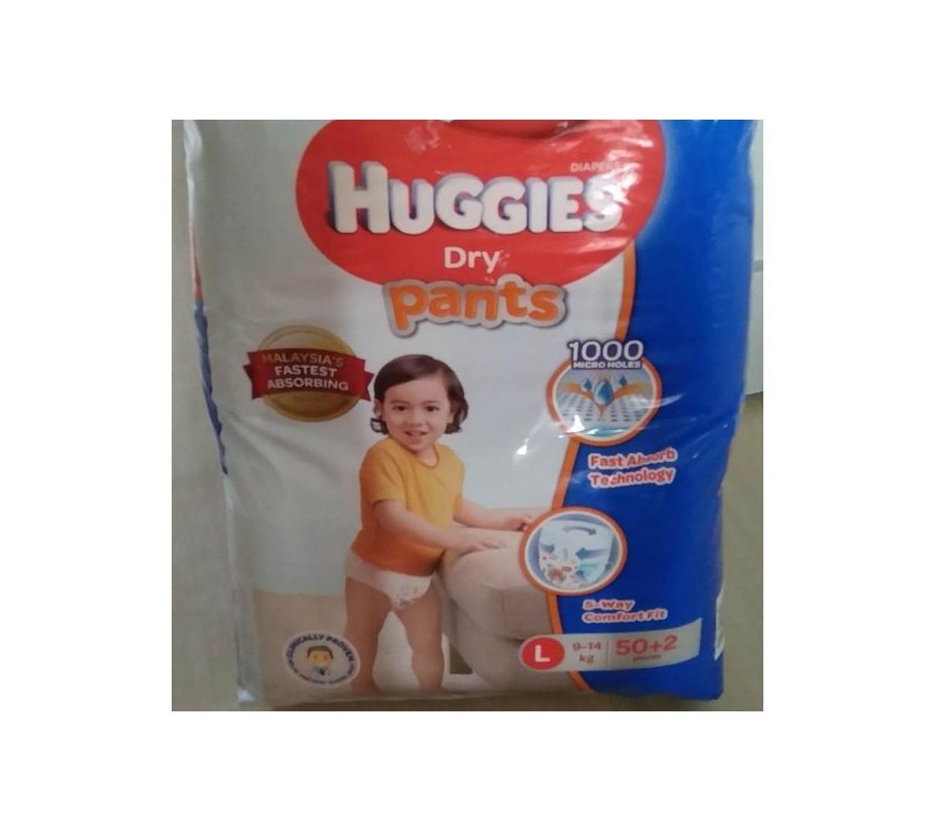 Baby Diaper HuGGIES Dry Pant Diaper Malaysia