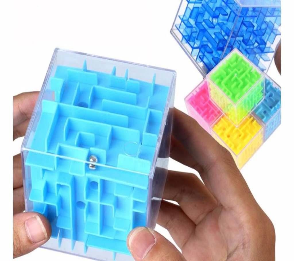 3D Maze Transparent Six-sided Puzzle Ball Game