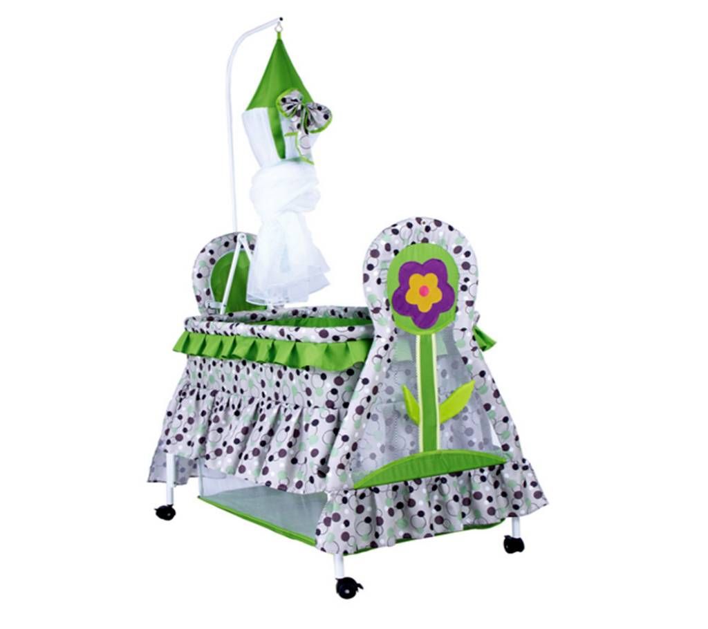 Flower Design Swinging Cradle