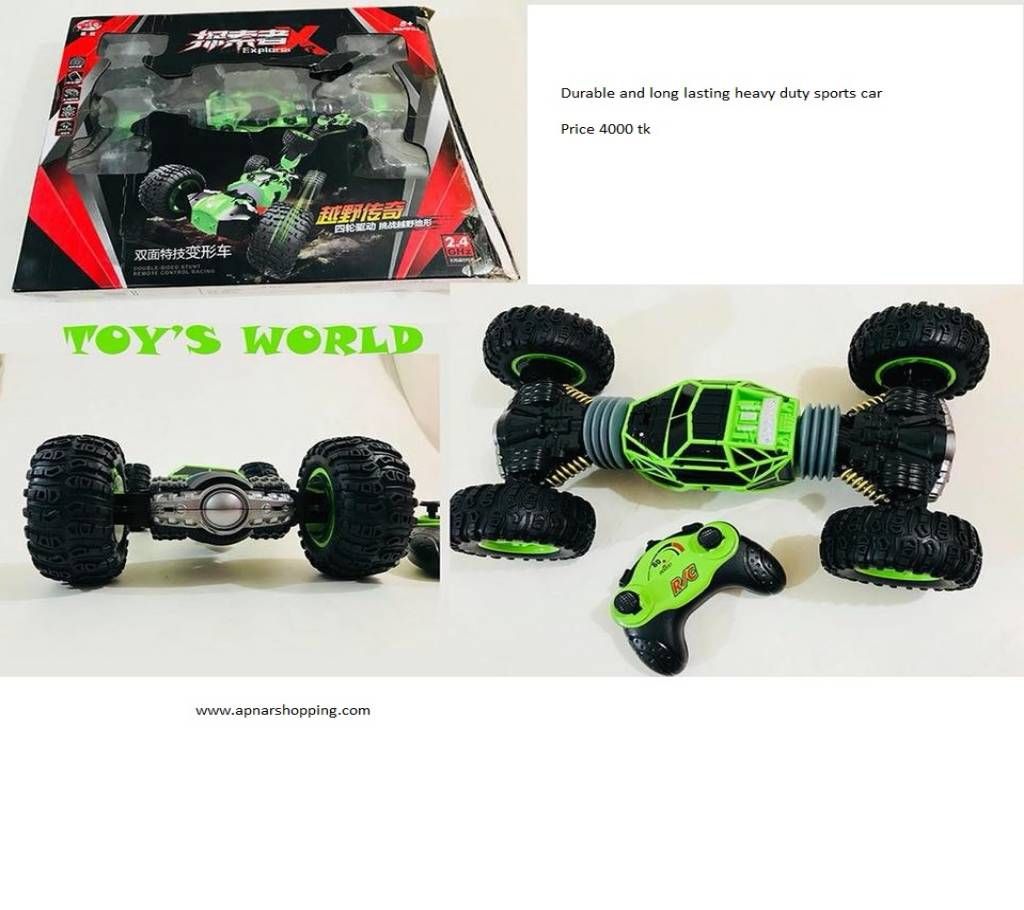 Long lasting and heavy duty sports car
