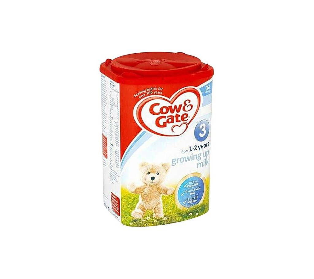 Cow & Gate 3 Growing Up Milk Powder For 1 – 2 Years – 900 gm