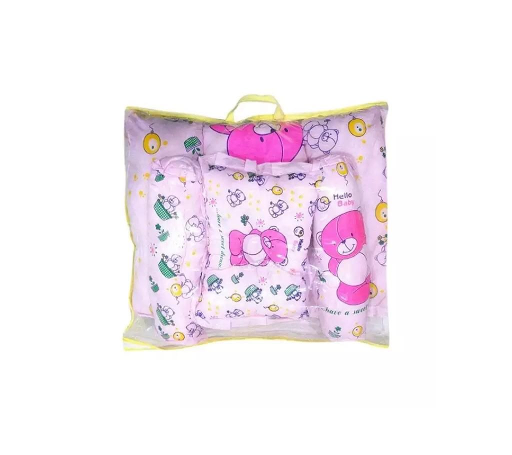Baby Mosquito Net and Pillow (Multi color)