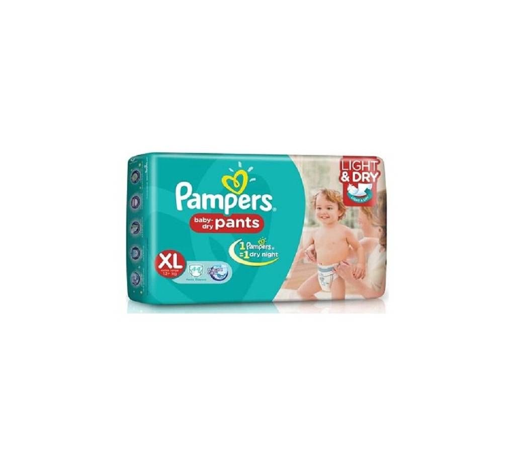 Pampers Baby Dry Pants (XL) 12+ kg 44Pcs India