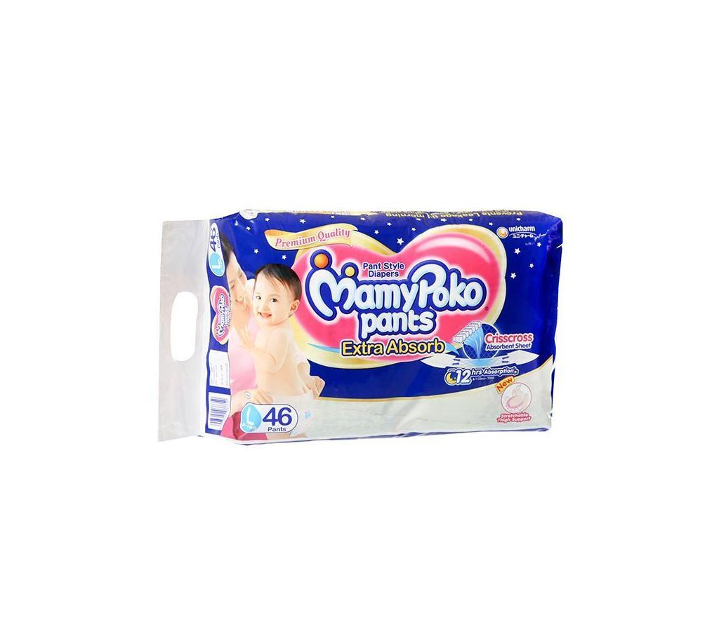 MamyPoko Pant Diaper 46pcs L (9-14kg)  India