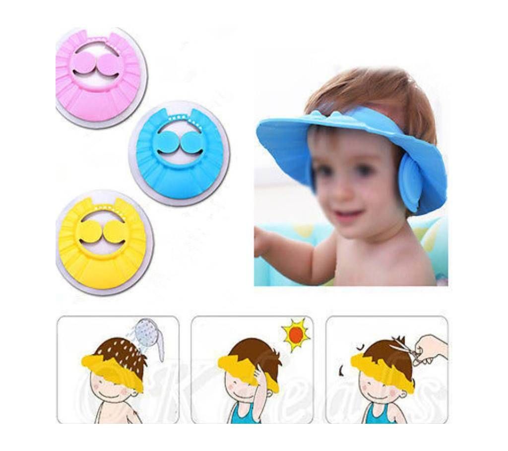 Baby Bath Hat Shower Shampoo Cap